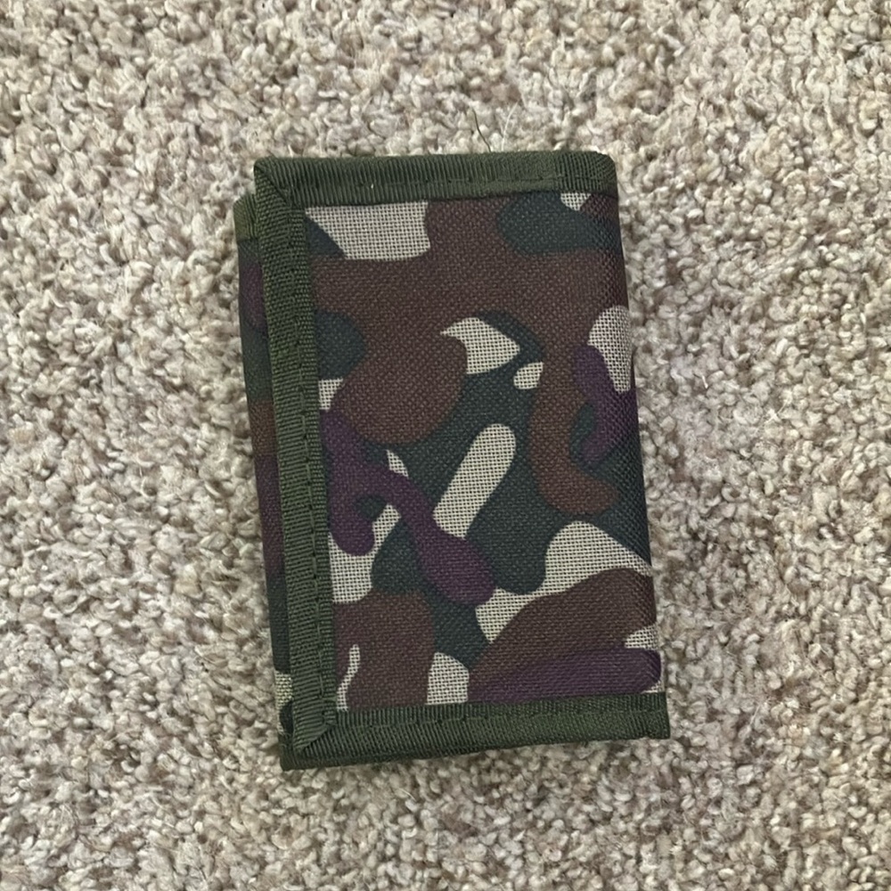 Camouflage Tri-Fold Wallet